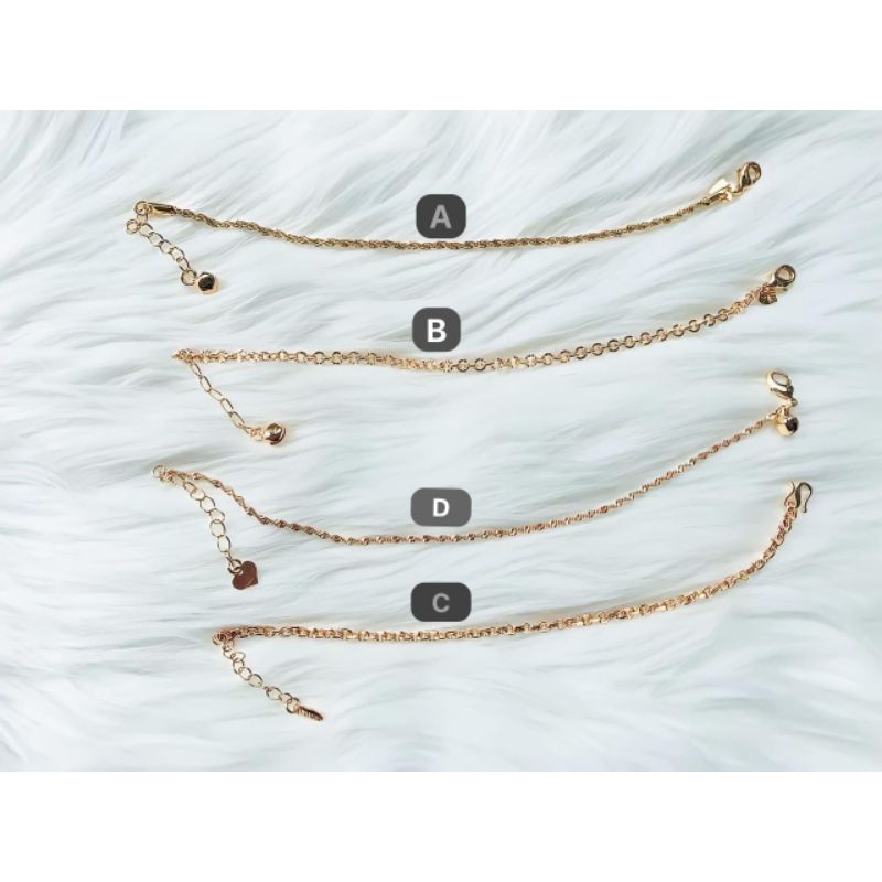 Gelang  Gold Rantai Wanita