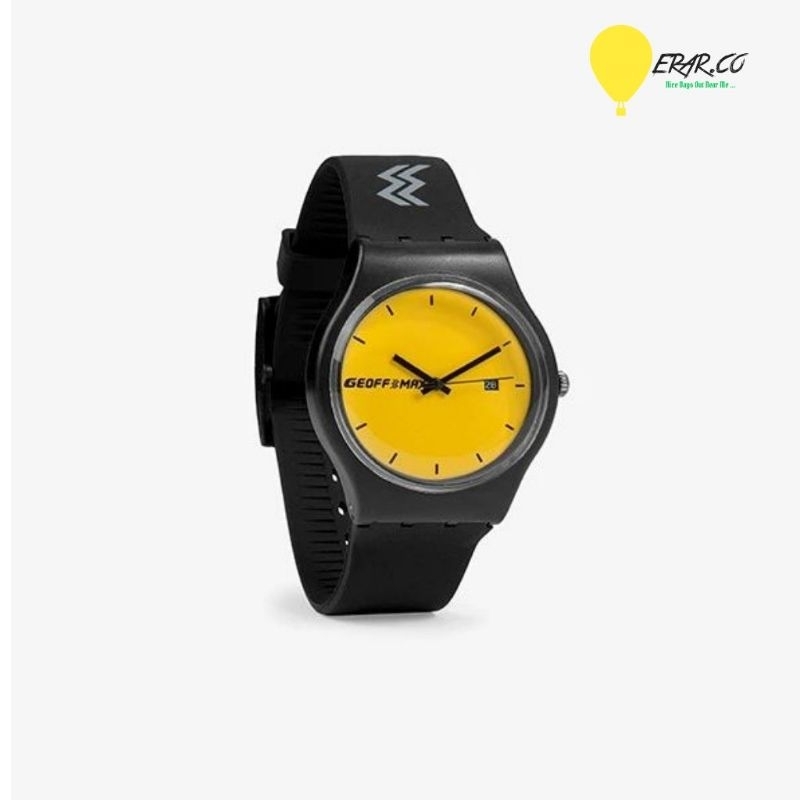 Juno x Geoff Max Official - Midnight Black Yellow | Watches | Jam Tangan | Jam Tangan Pria | Watch U