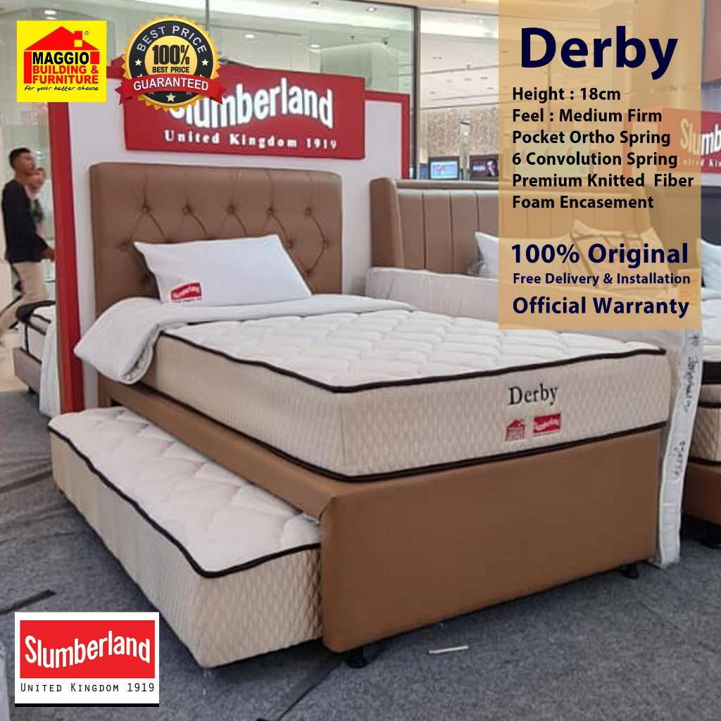 KASUR ANAK TINGKAT - KASUR SPRINGBED SLUMBERLAND - DERBY 3IN1