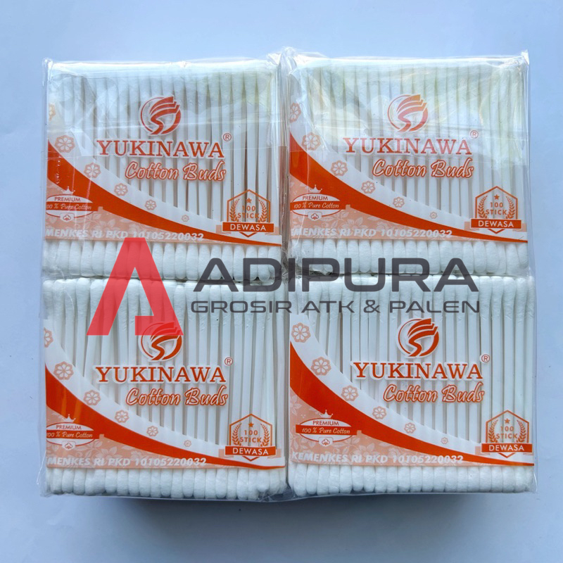 Cotton Bud 100 YUKINAWA Dewasa