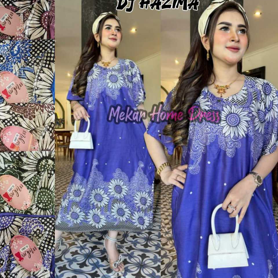 Promo KerenGg5G0 DASTER JUMBO BUSUI DJ HAZIMA  LD 120 RAYON KANCING DEPAN 3, BAJU TIDUR  WANITA BUSU