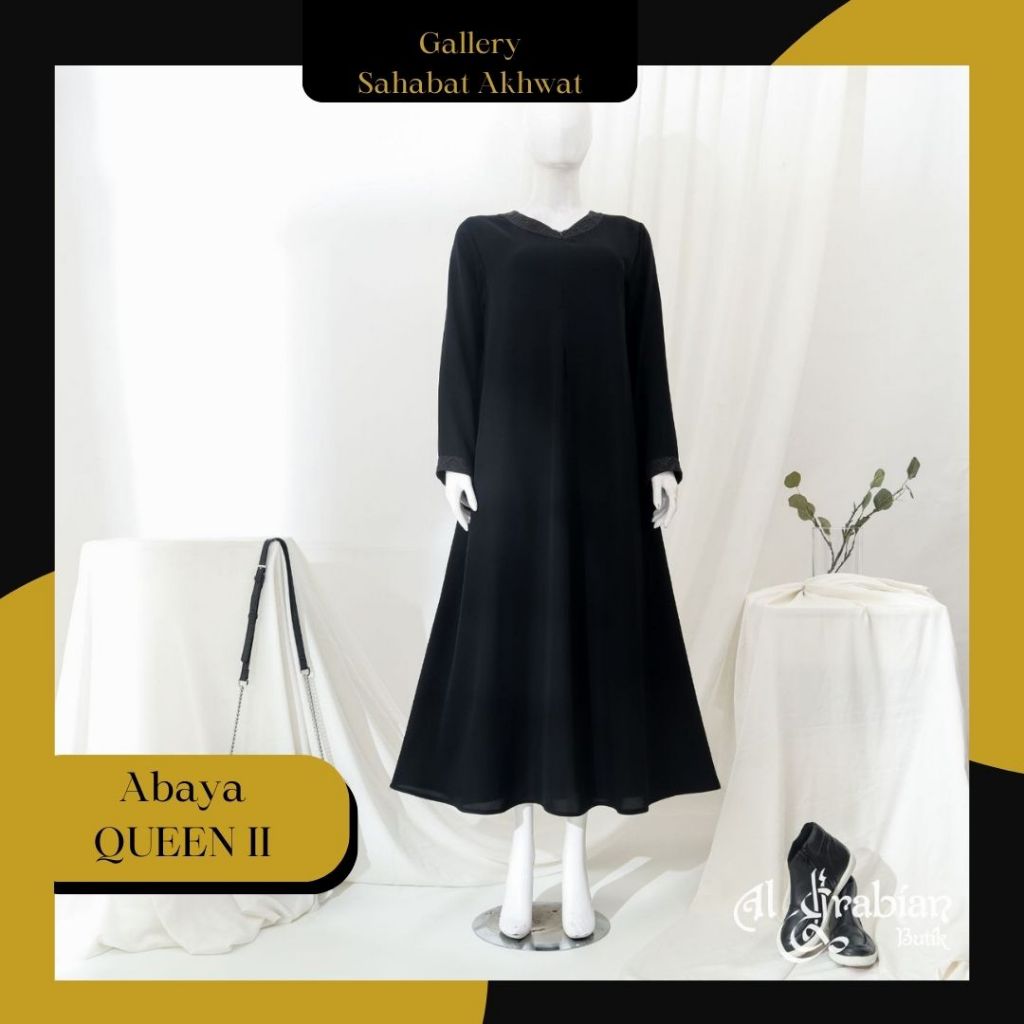 QUEEN Abaya 2 by AL ARABIAN klambieakhwat | Dress Gamis