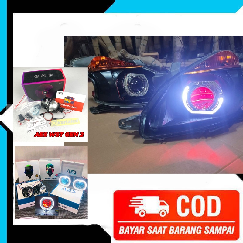 Lampu Biled Mobil Xenia Avanza Veloz Th 2012 s/d 2015 Paket Lengkap