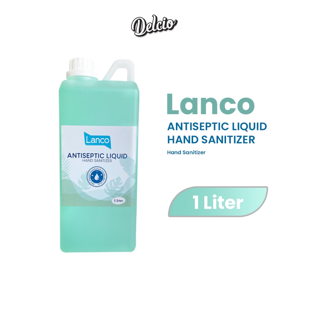 Foto Lanco Hand Sanitizer Cair Spray 1 Liter Terdaftar Kemenkes RI