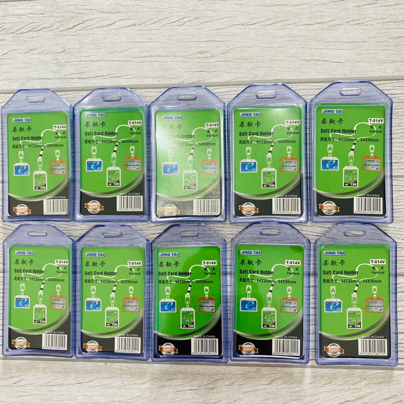 

Name Tag holder Karet Transfaran