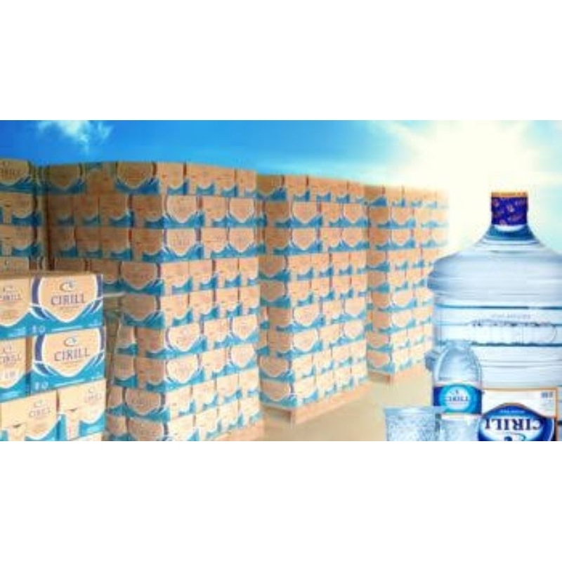 

Air Mineral Gelas Cirill