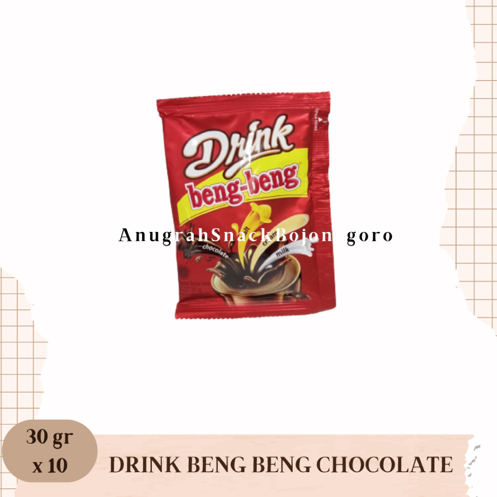 

Drink Beng Beng Chocolate Renceng 30gr x 10