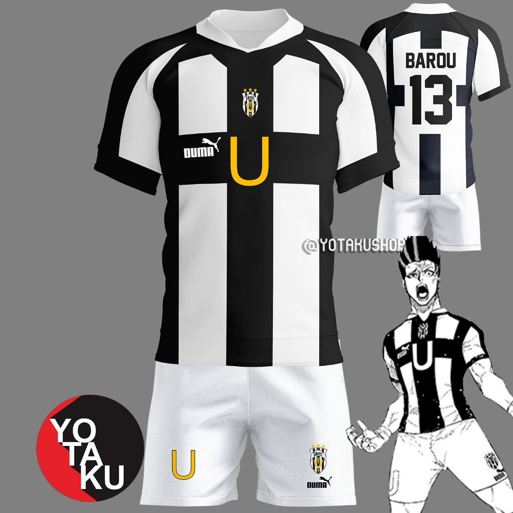 Jersey Anime Cosplay Blue Lock UBERS Shoei Barou Full Set YOTAKUSHOP