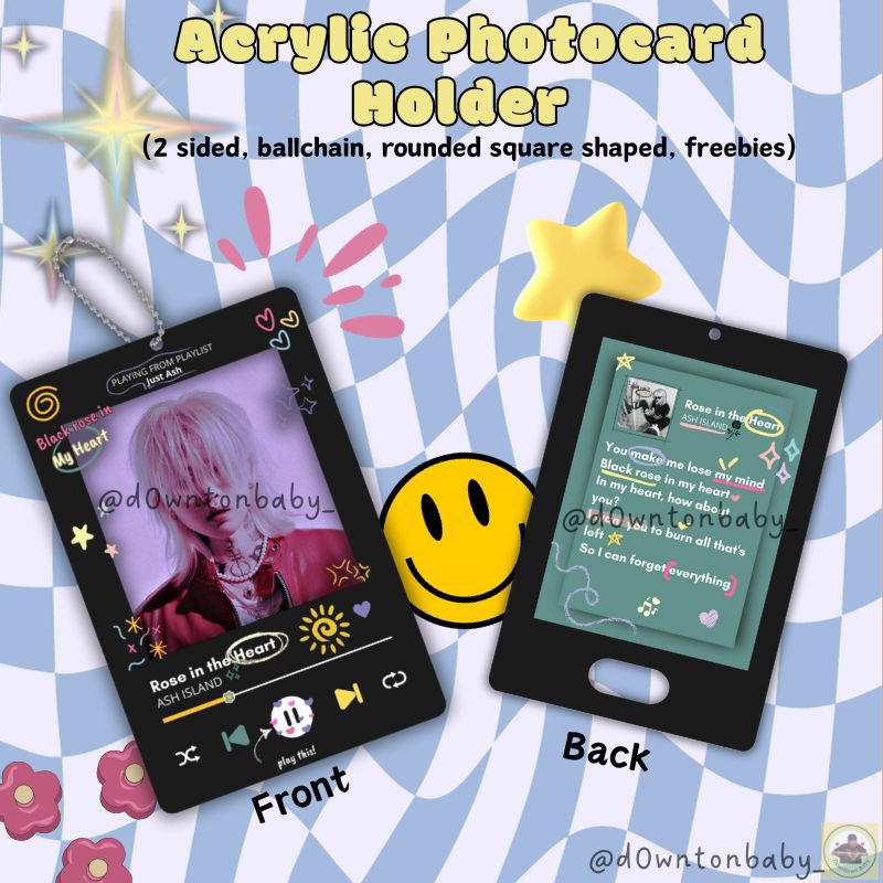 

PC Holder Card Holder Cahol Acrylic KPOP KHH