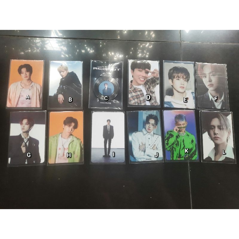 ( TREASURE ) PHOTOCARD OFFICIAL POB APW REEBOOT, PC HELLO