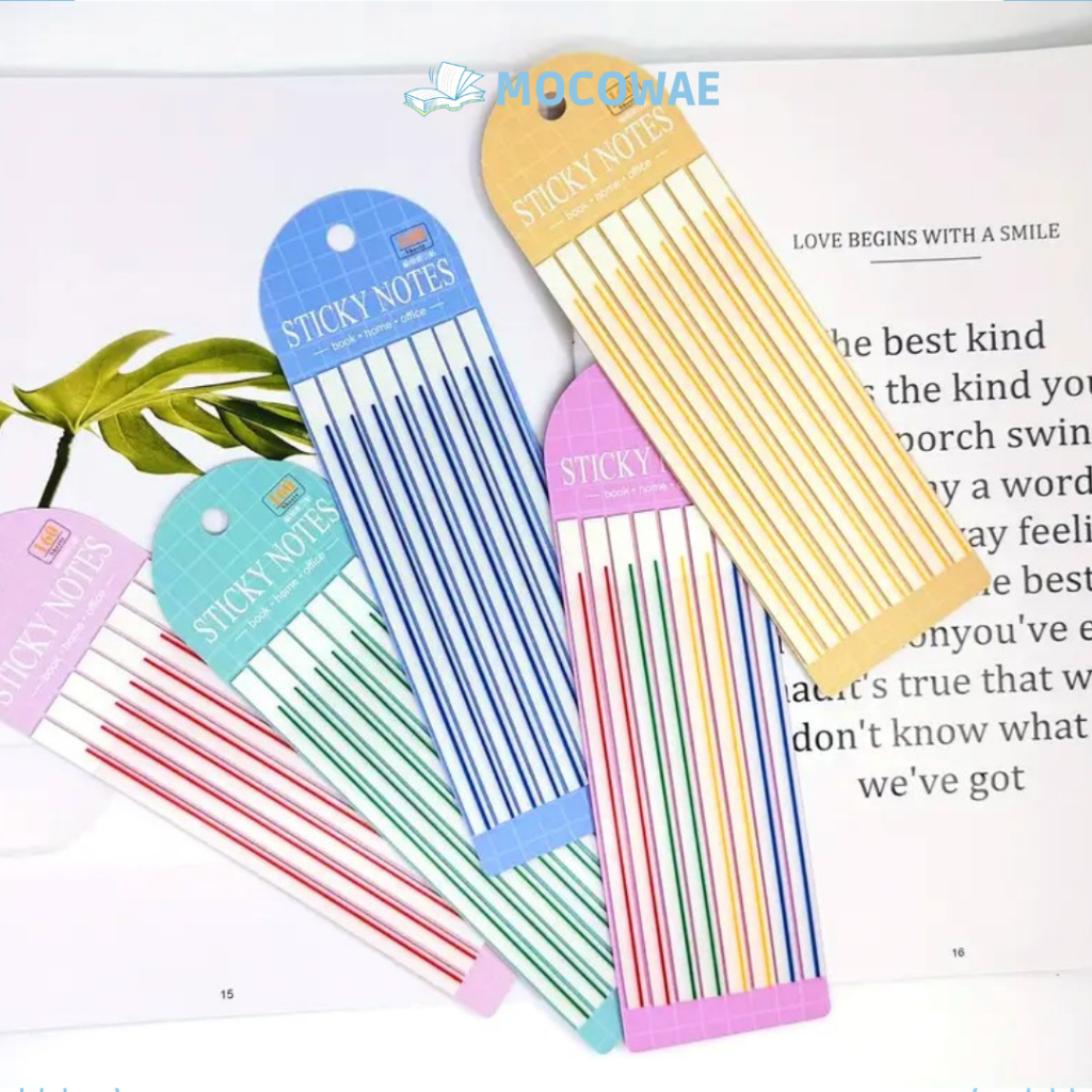 

Sticky Notes Transparant Tahan Air Sticky Notes Long Stripes