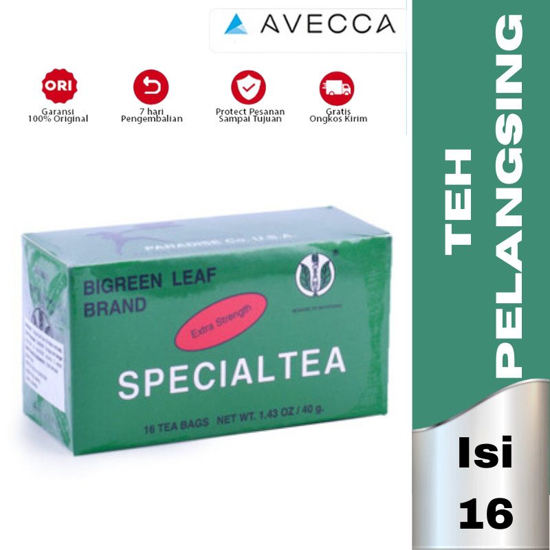 

Special Tea Extra Strong 16 Tea Bags / Teh Herbal / Pelangsing