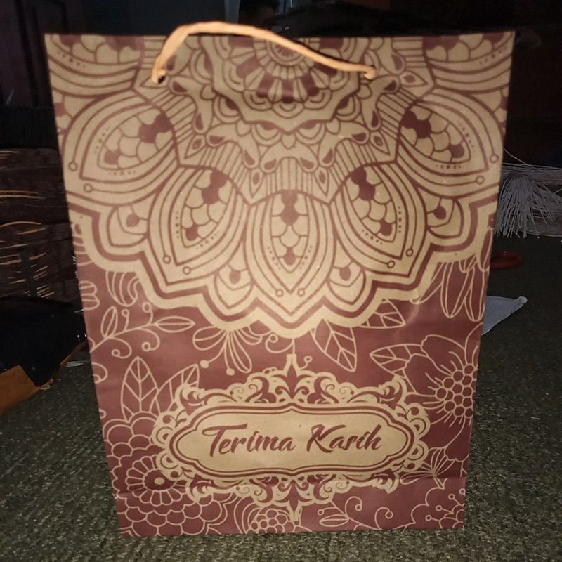 

Paperbag Paper Bag Batik Terimakasih Tas Souvenir Hajatan