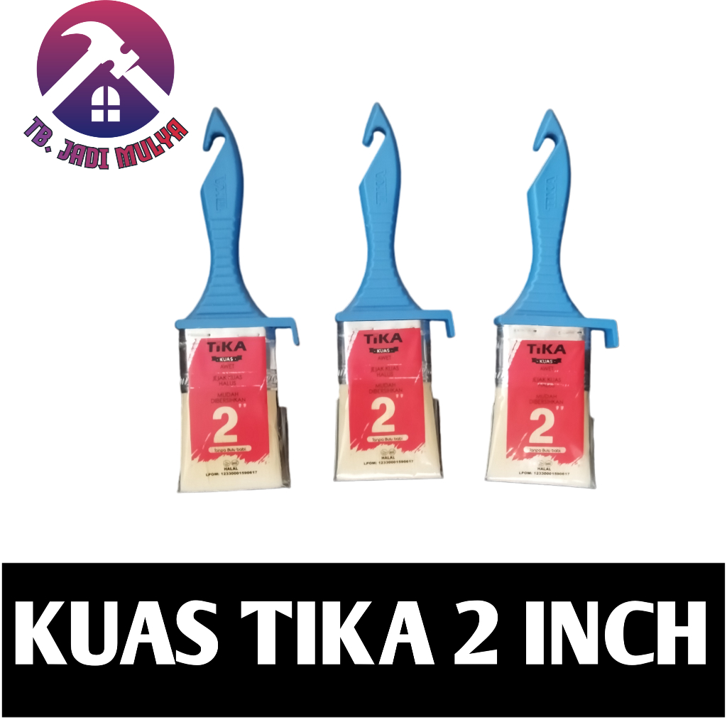 KUAS CAT SERBAGUNA / BRUSH INDACO 2 INCH KUAS HALAL
