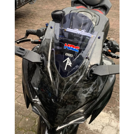 Visor cbr250rr headlamp karbon cbr250rr carbon body depan bodi cbr 250rr visor