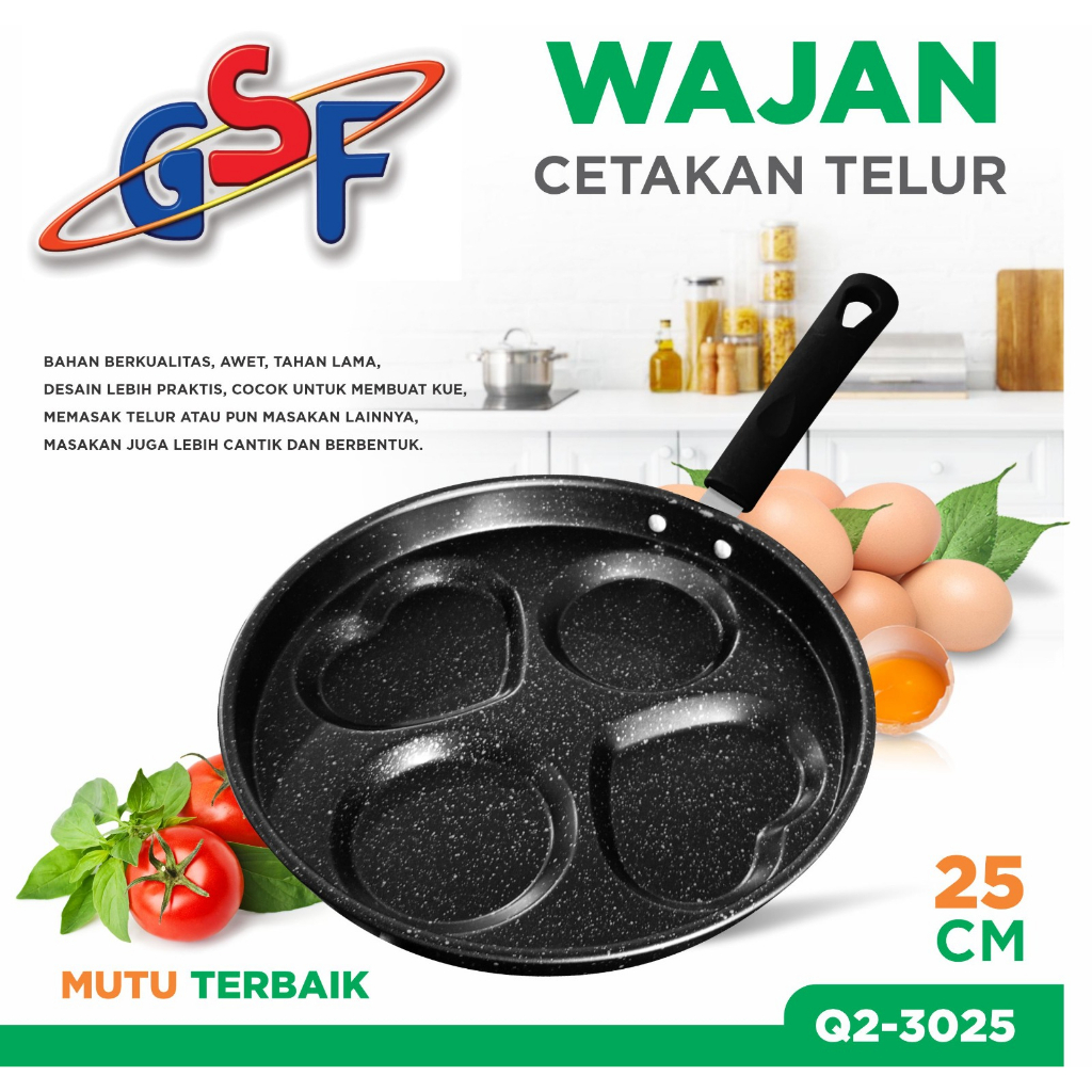 Wajan Cetakan Telur GSF G-3025