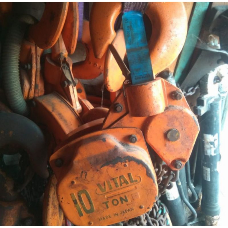 Chain Block 10Ton x Rantai 5 Meter