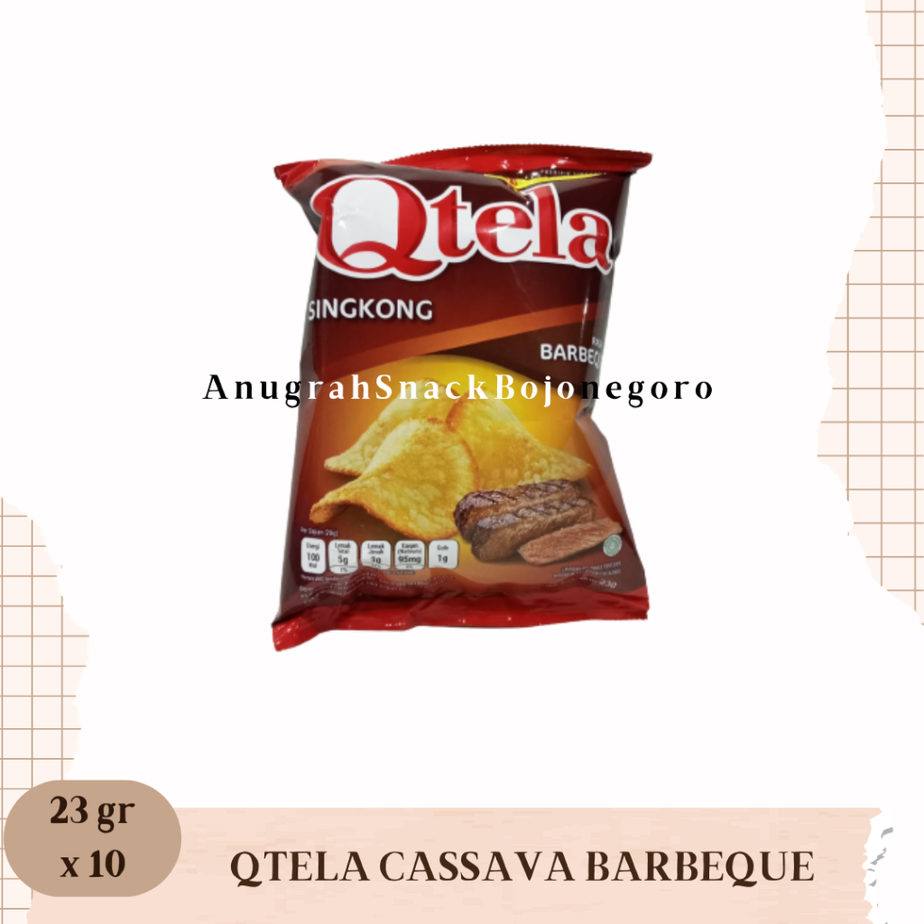 

Qtela Cassava Barbeque Renceng 23gr x 10