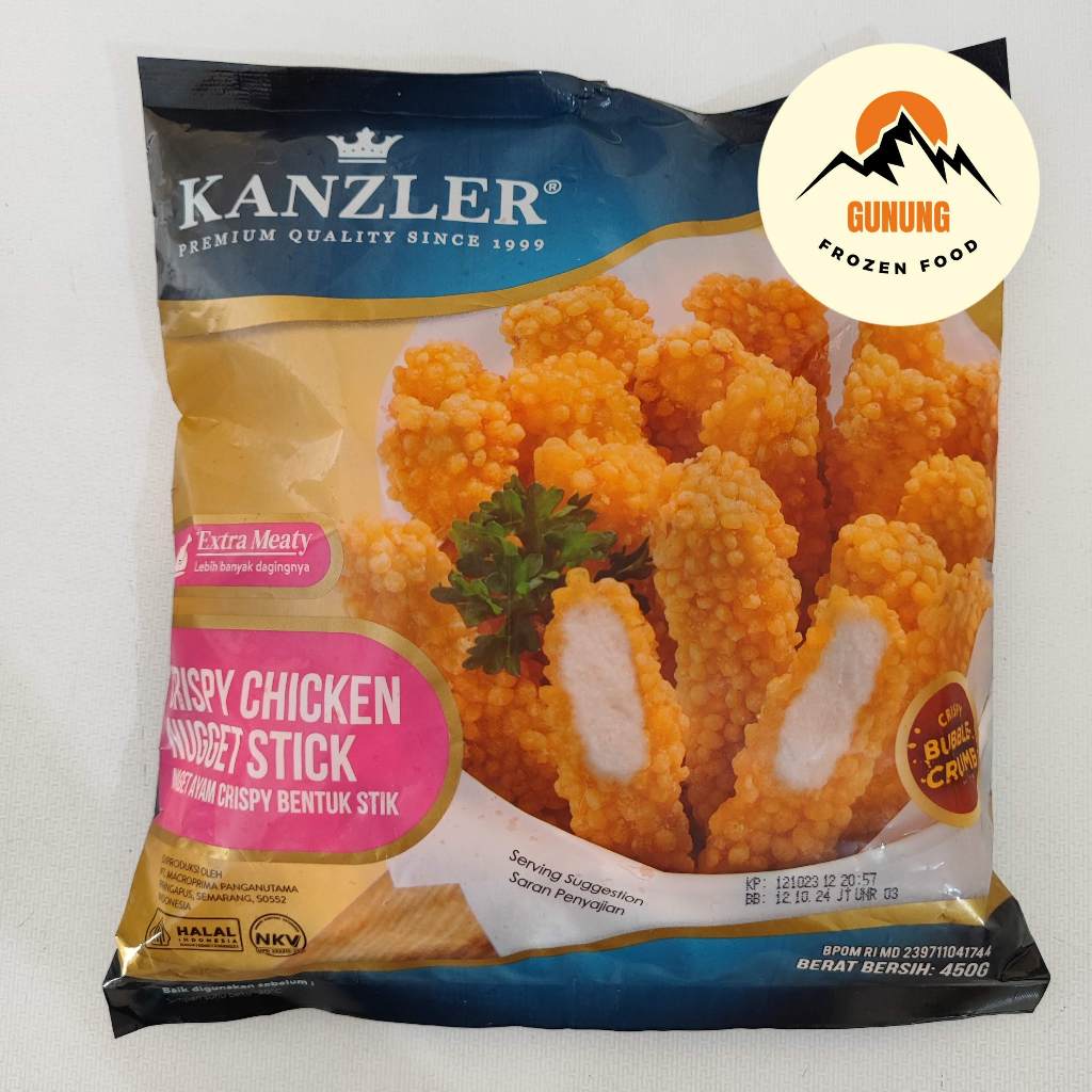 

Kanzler Crispy Nugget Stick 450gr