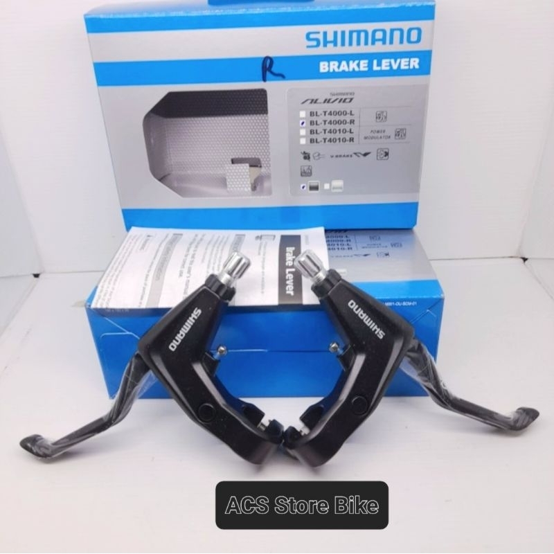 TUAS REM SEPEDA HANDLE REM SEPEDA SHIMANO ALIVIO T4000 T 4000 MURAH BANDUNG