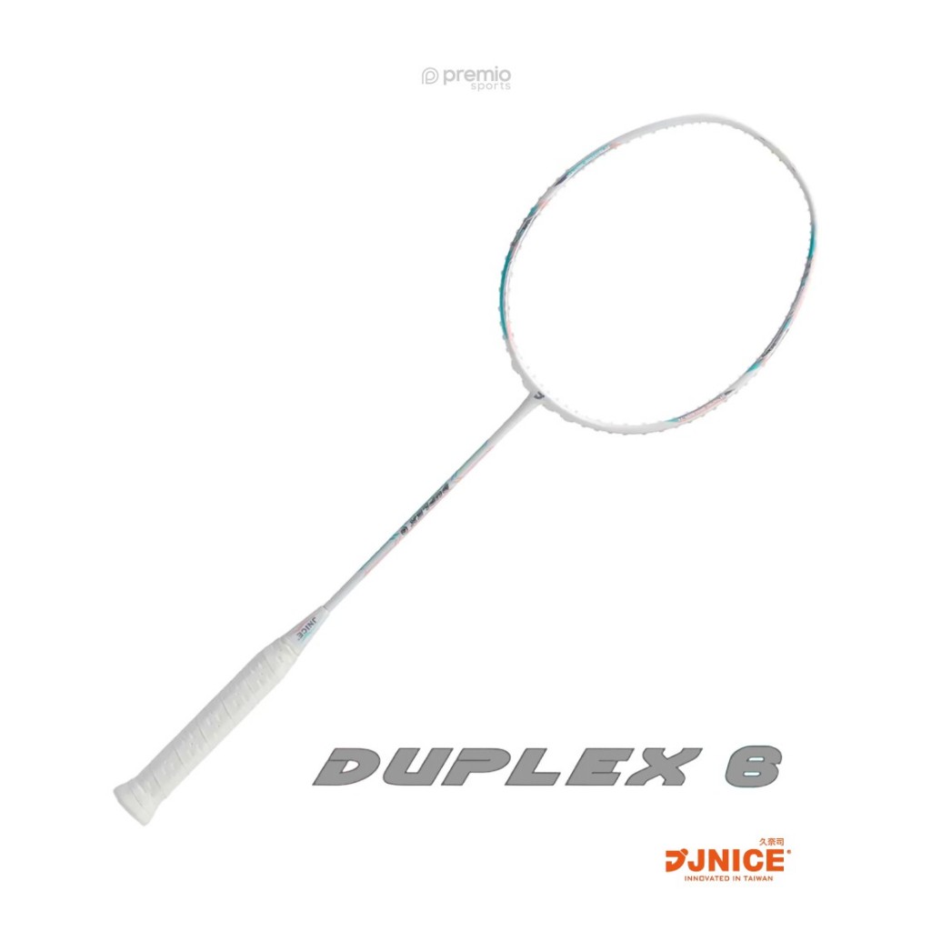 Raket Badminton - JNICE DUPLEX 6 Made in Taiwan