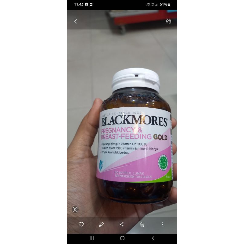 Blackmores Pregnancy