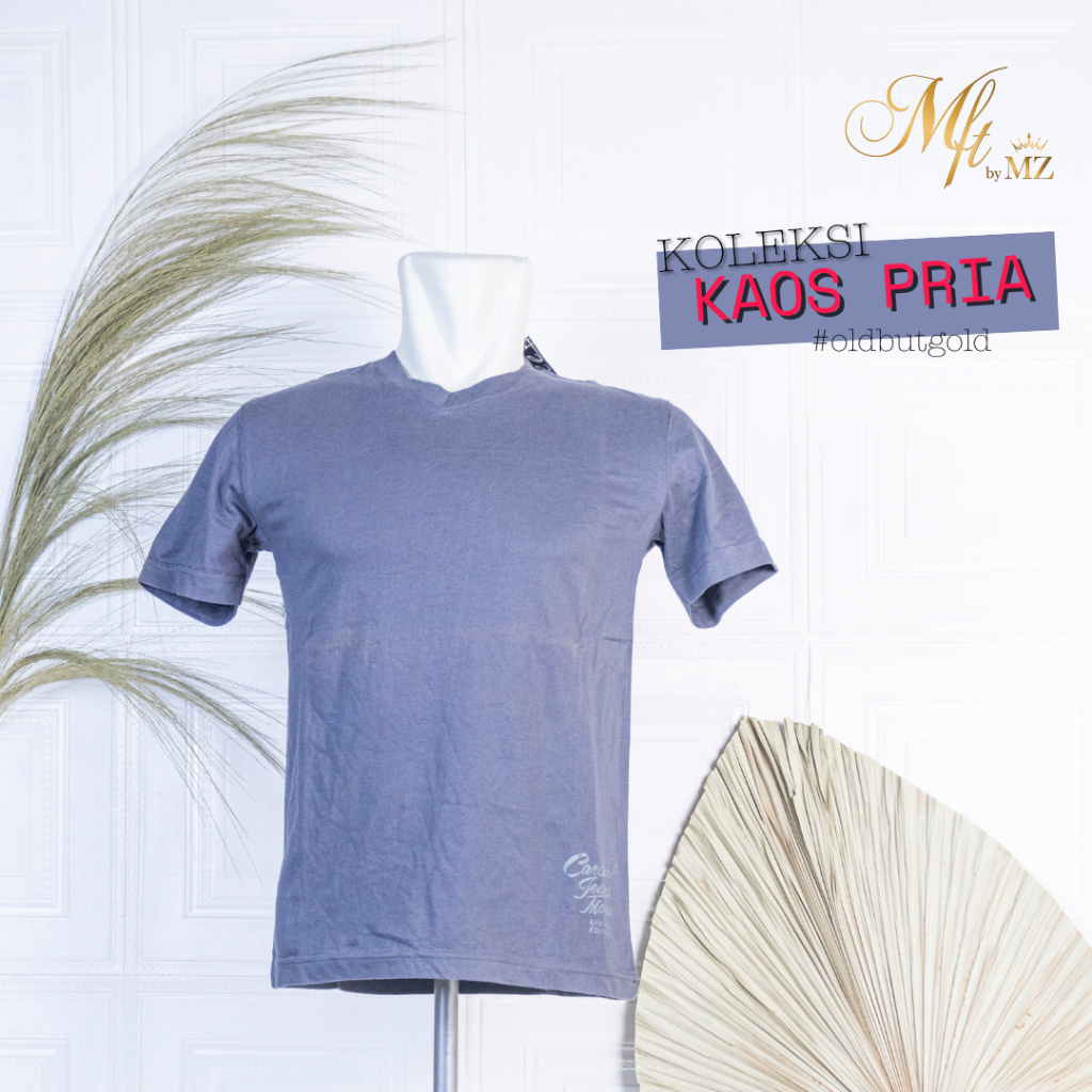 KAOS PRIA POLOS ADEM