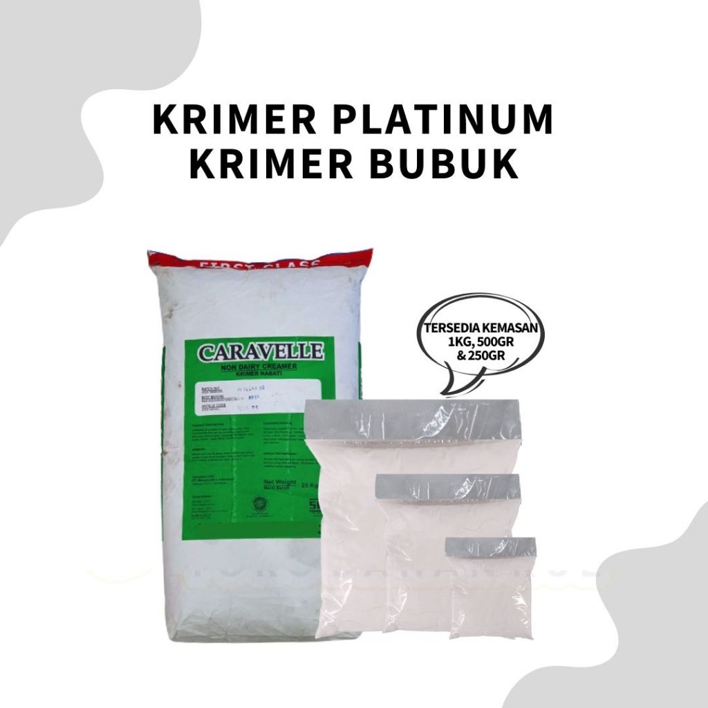 

Krimer Platinum / Caravelle Bubuk Krimer REPACK 250GR