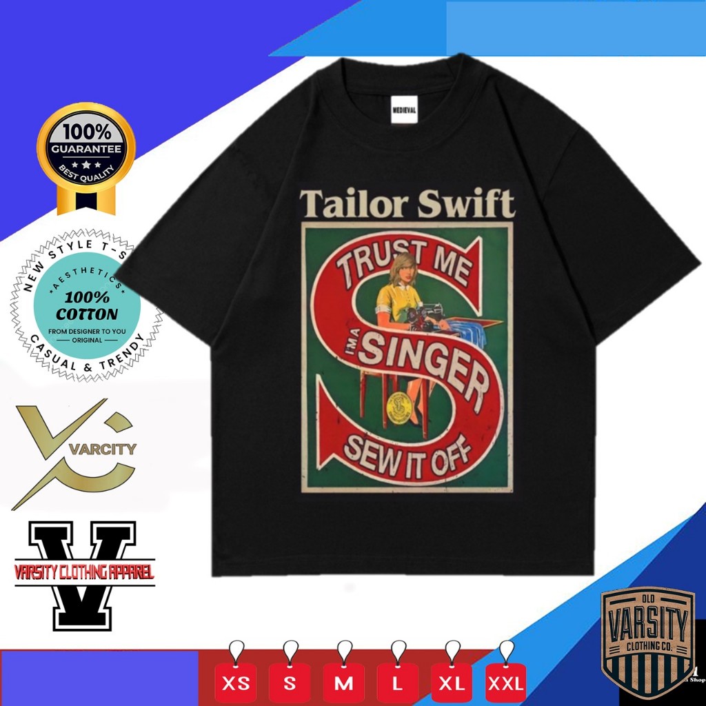 KAOS PRIA DISTRO TAYLOR SWIFT VINTAGE PARODI PLESETAN RAP TEE BAHAN KATUN SABLON PREMIUM