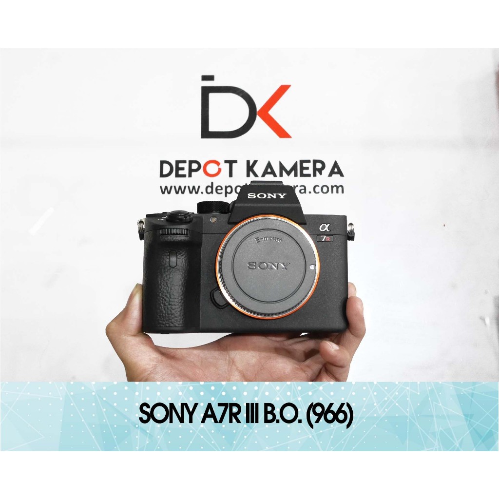 Second - Kamera Sony A7R III B.O. kode 966