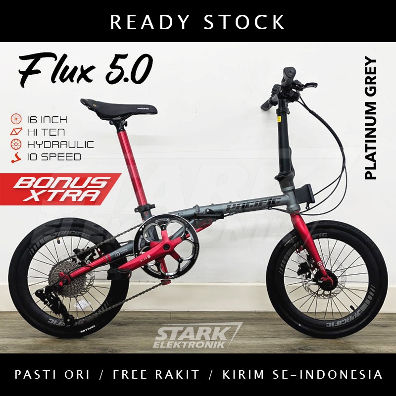 Pacific FLUX 5.0 Sepeda Lipat Folding Bike