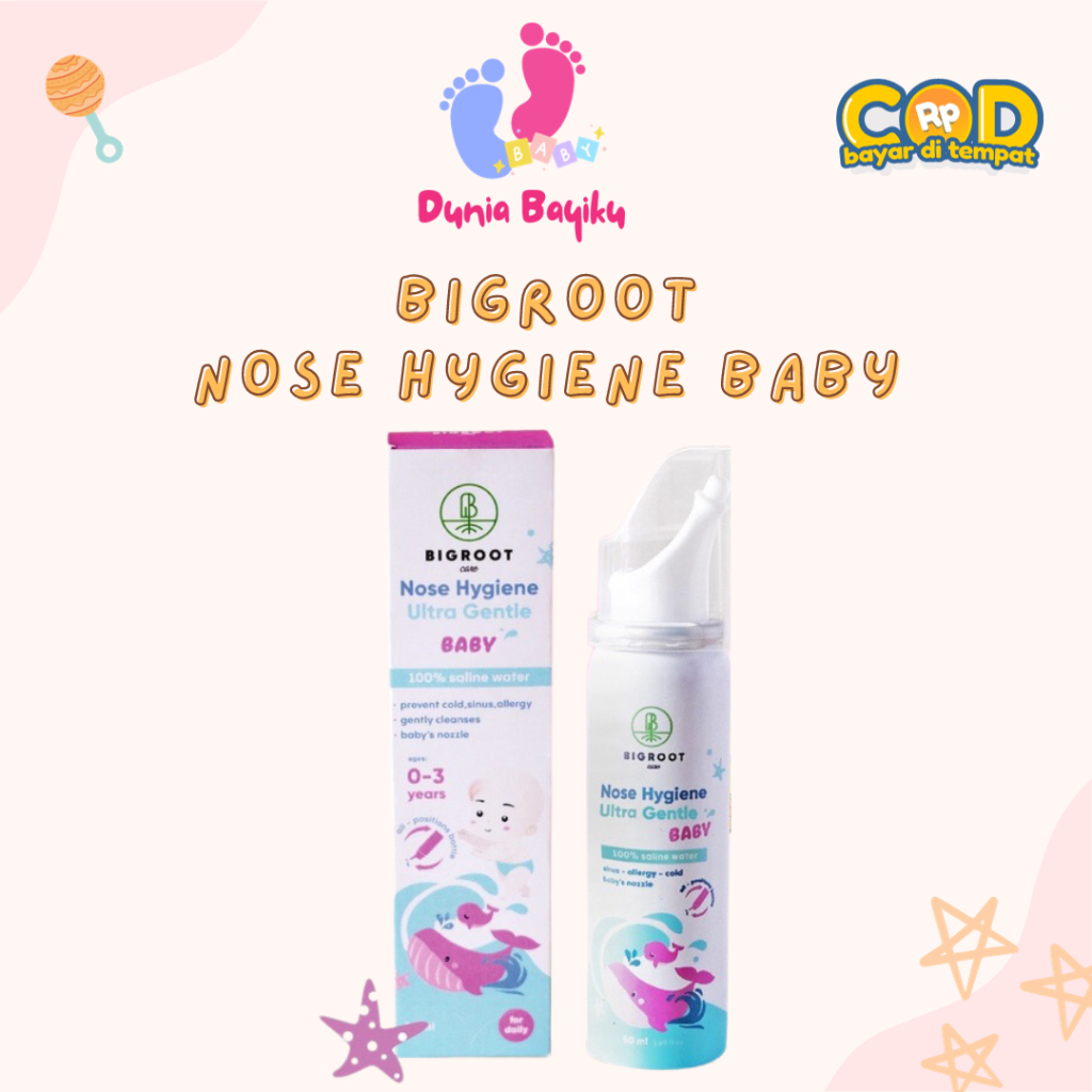 Bigroot Nose Hygiene Ultra Gentle Baby 50ml