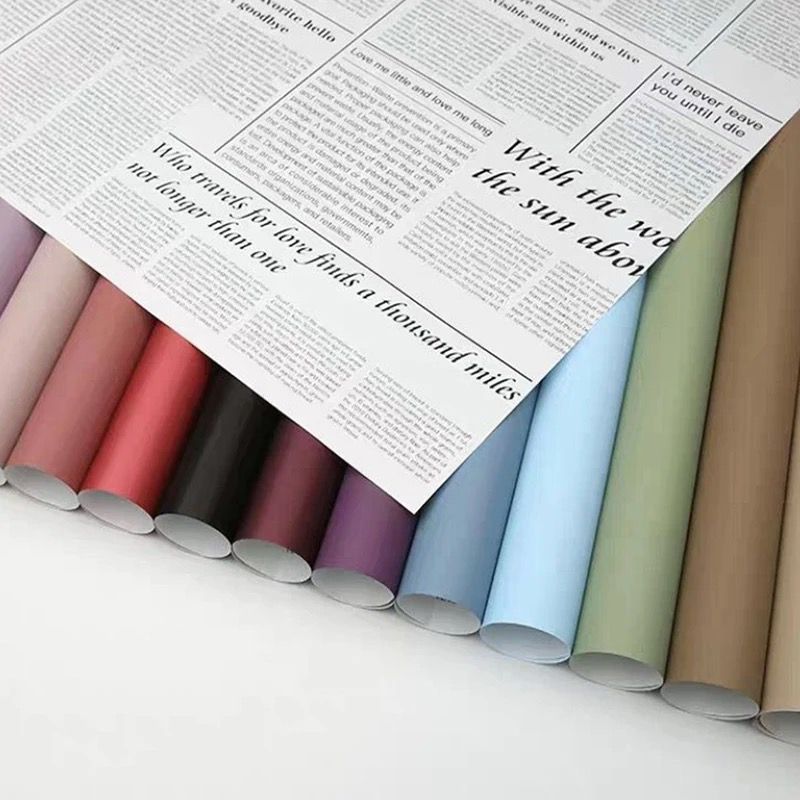 

(ECER) NEWS PAPER BI COLOR FLOWER WRAPPING KERTAS BUKET PEMBUNGKUS BUNGA BUKET CELLOPHANE PAPER HAND BOUQUET KERTAS KORAN MOTIF KERTAS KADO KERTAS FLORIST FLOWERWRAP WRAPPING PAPER FLORAL WRAP KERTAS CRAFT PAPER