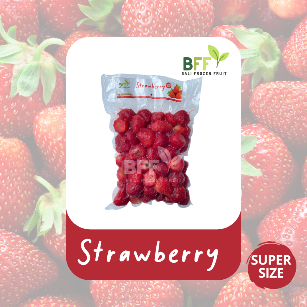 

Strawberry Super Size Frozen Bali Frozen Fruit