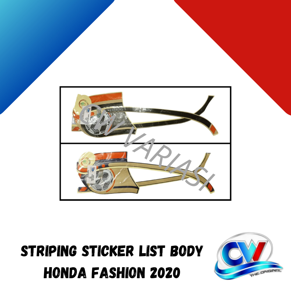 Striping Sticker List Body Honda Scoopy Fashion 2020
