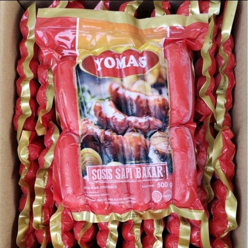 

YOMAS SOSIS BEEF BAKAR MINI ISI 12 pcs