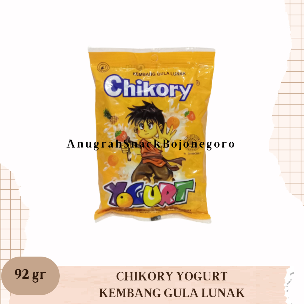 

Permen Chikory Yogurt Kembang Gula Lunak 92gr