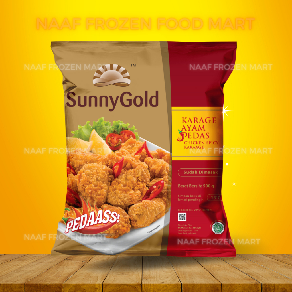 

Sunny Gold Karage Ayam Pedas 500 gr