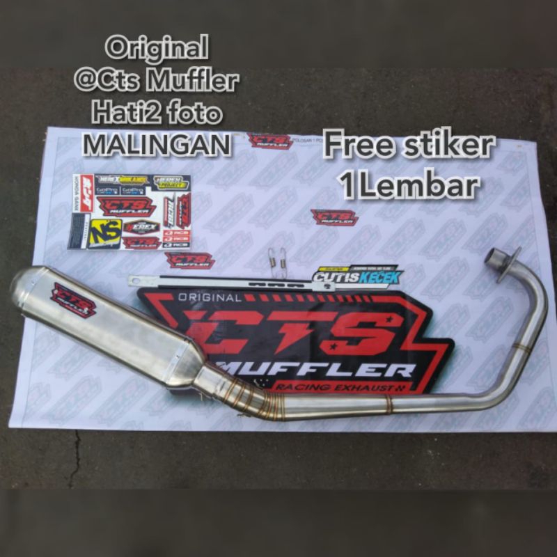 KNALPOT CTS MUFFLER CB,GL,MP TIGER