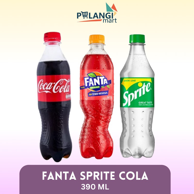 

FANTA SPRITE COLA 390 ML