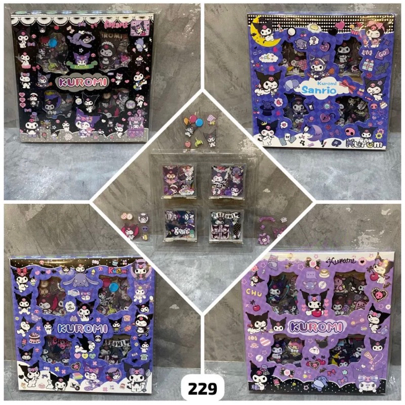 

STIKER SANRIO KUROMI ISI 100 LEMBAR