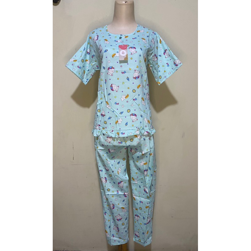 Sunly Baju Tidur Uk 18 Celana Panjang