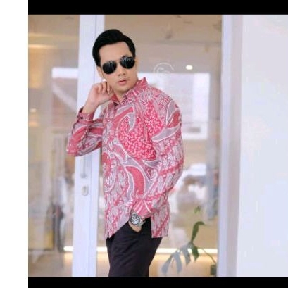 ATASAN KEMEJA HEM BATIK PRIA KATUN PRIMISSIMA FULL PURING MURAH