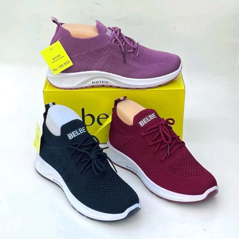 Sepatu Rajut Belbe Original | Sepatu Rajut Wanita | Sepatu Wanita Terbaru | Sepatu casual wanita | S
