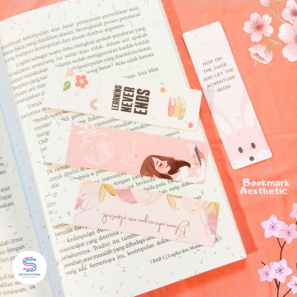 

Bookmark Aesthetic Isi 10 Pembatas Buku Motivasi
