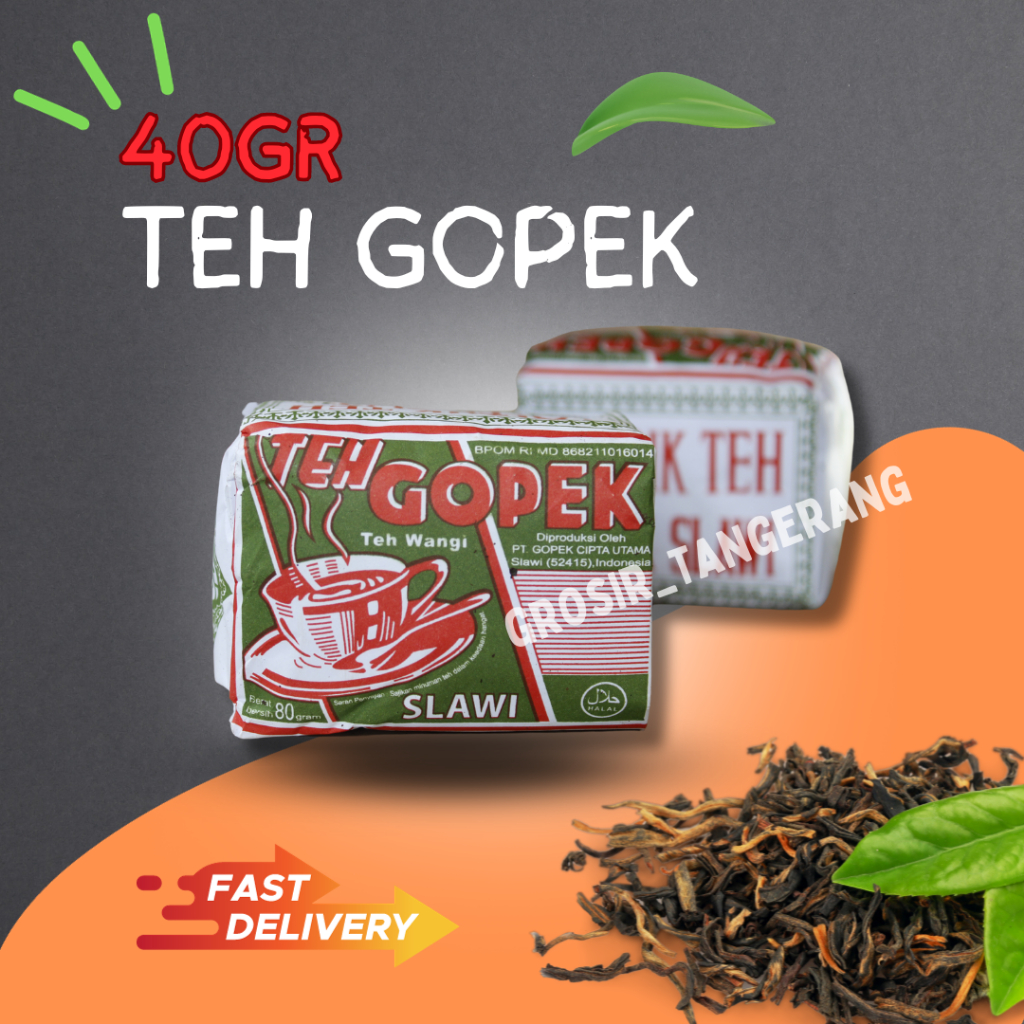 

Teh Cap Gopek Teh Tubruk Khas Slawi (40gr)