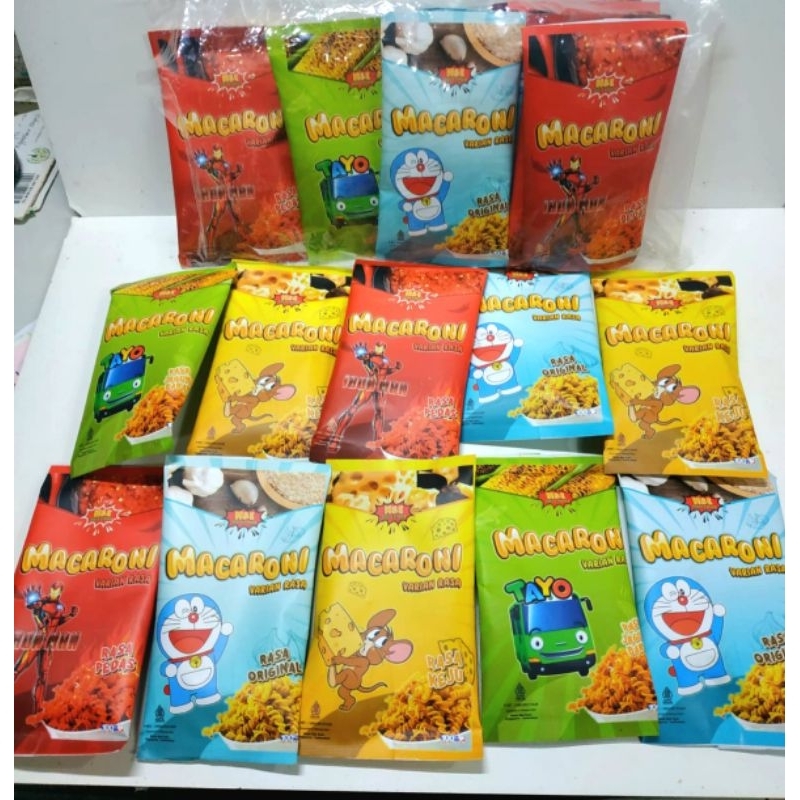 

Makanan Cemilan Snack Mi Mie Lidi Biting Makaroni Macaroni Viral Karakter Kartun Kekinian Bumbu Anak Murah (isi 12 pcs)