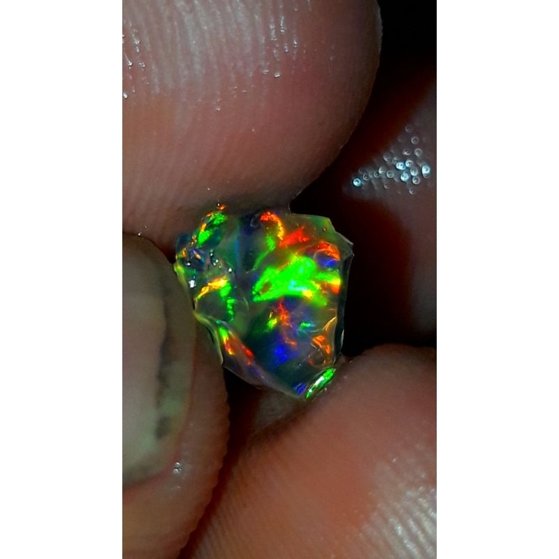 batu permata opal kalimaya banten berkualitas jarong tanpa senter nyala kristal bahan siki