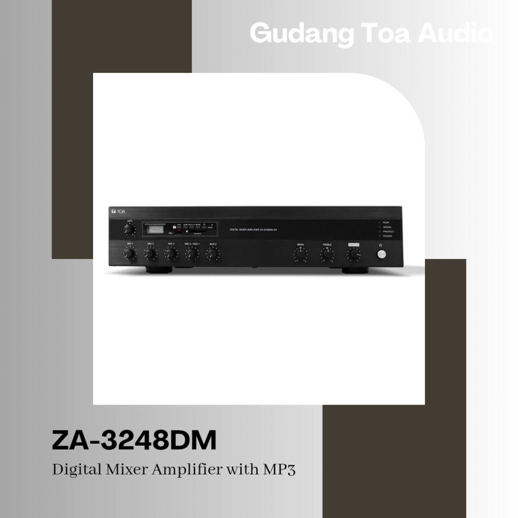 Amplifier Toa Bluetooth ZA-3248DM ZA 3248 480 watt