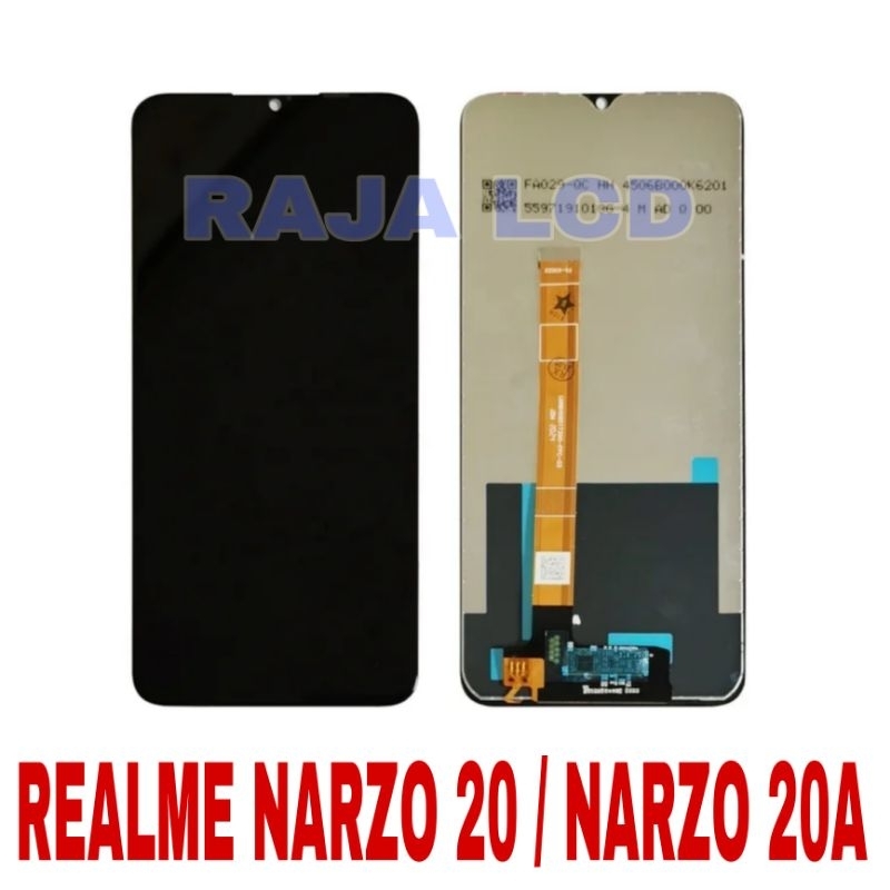 LCD REALME NARZO 20 / REALME NARZO 20A FULLSET